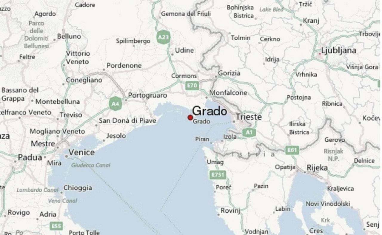 Appartamento Perco Riva Dandolo 格拉多 外观 照片